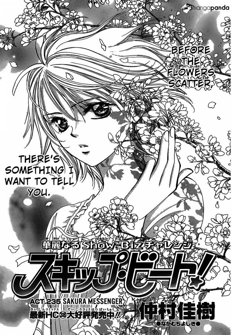 Skip Beat, Chapter 235 image 01